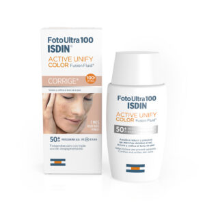 Foto Ultra 100 ISDIN Active Unify Fusion Fluid COLOR SPF 50+